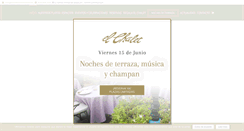 Desktop Screenshot of elchaletrestaurante.com