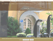 Tablet Screenshot of elchaletrestaurante.com